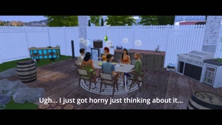 Friends' party ends in an orgy. SWINGERS PARTY. Sims 4