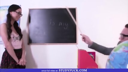 Beautiful Anastasiya fucked by her tutor