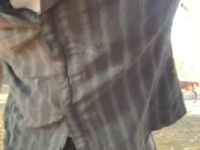 皮パンの男