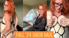 SHEIN Lingerie Haul with Big Boob BBW Milf Laura Leslie