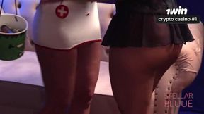 HALLOWEEN FETE WITH chumS, SEX, HOT GIRLS, ORGY, SWING - AMAZING XXX!