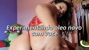 POV - Hot Brazilian - Slow Touches and Direct Look: Just You and Me At This Moment