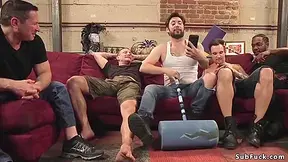 All Natural Redhead Orgy Fucked