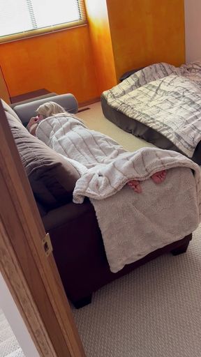 Sneaking Up On Your Step Sisters Soft, Perfect, Gorgeous Wrinkled Soles While She Takes a Nap (Preview)