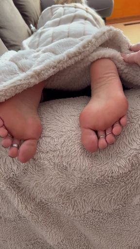 Sneaking Up On Your Step Sisters Soft, Perfect, Gorgeous Wrinkled Soles While She Takes a Nap (Preview)
