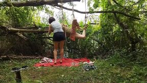 Forest Princess Meet Wankers
