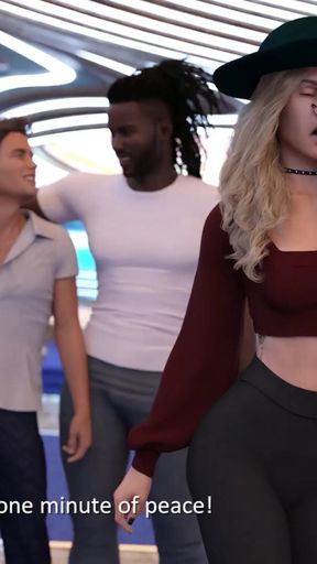 The Spellbook Corruption Route #10 - 3D Porn Gameplay - BBC and Stepbro Vs Stepsister