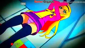 Gamer Dancing Girl Anime Lust Mi-Mi-Mi