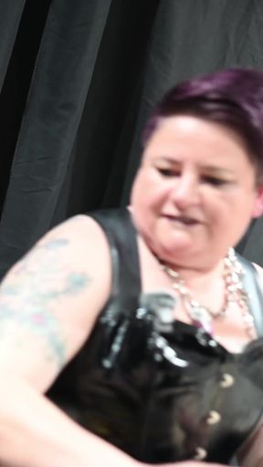 Restricting My New Sub to the Bench Before Giving Him a Paddling