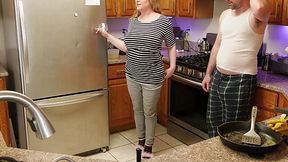 Neighbor's Wife Needs Some Sugar, Gets Fucking Milked Instead