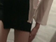 [Babapapa85]上班突然发骚到男厕变装伪娘裸体行走伪阴尿尿