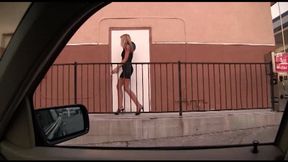 Cuckold Boyfriend Sits In The Car While Darcy Sucks Off Strangers Cock At The Gas Station Bathroom Gloryhole! (mp4)