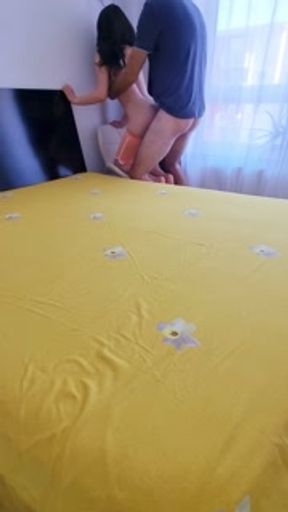 slutty wife wants a quick fuck before work