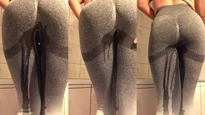 compilation wetting my legging’s