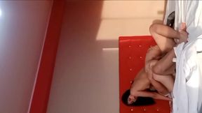 Latina teen doc gives a thorough cock exam with wet shaved pussy