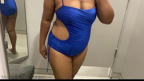 trying sexy dresses in trail room and fingering orgasm from shopping mall trail room, malappuram, kerala