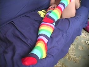 Stroke your cock to my socks!