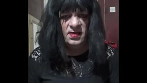 sissy crossdresser enjoying masturbation and anal sex part 3