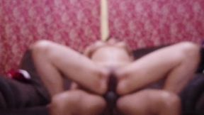 Exclusive Asian MILF gets fucked hard on the sofa