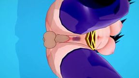 3D Hentai Hardcore with Giant Nemuri