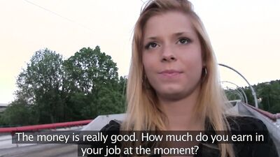 Chrissy Fox gets picked up & fucked hard by Pocket Full of Cash - Public Agent in POV reality porn