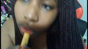 How a Giantess Keeps her Lips Soft and Moist