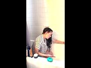 Hair Washing Fetish Clip For Lovers of Shampoo and Deep Conditioning
