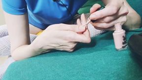 I Painted My Nails. Asmr