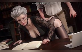 Treasure of Nadia - Seal Deal Creampie at Library