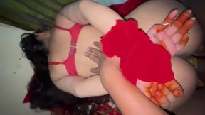 Hardcore Step Mom with sexual disorders in home alone