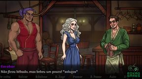 [Gameplay] Game of Whores ep 8 Show Daenerys targeryen Pole Dance na Taverna