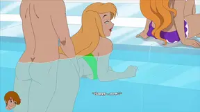 Milftoon Drama-  Gina getting fucked in the ass