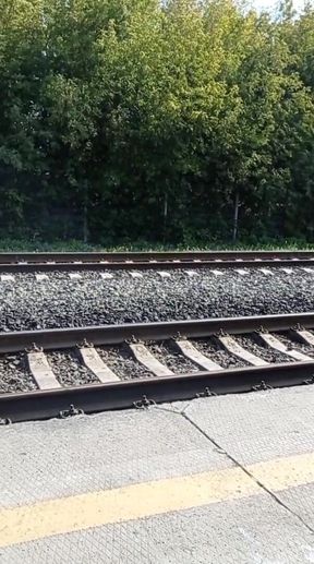 Masturbating at the train station