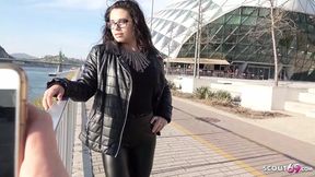 German Scout - Intense Butt&#x1F351;-sex Action with Alluring Teenie Mira Cuck-old at Pick up Casting