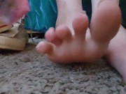 She degrades you while you lick her dirty size 12 shoes and feet