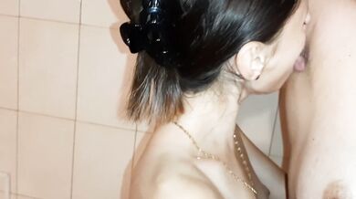 I shaved my, but didn't shave my armpits, because my girlfriend didn't let me do it...