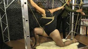 Predicament for the busty MILF in Vienna - tied by Lena King - Part 2 wmv SD