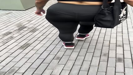 Culo entangado de gym