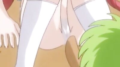 Get up close and personal with censorship-free hentai porn: teen babes get their vaginas licked and mouths fed in this first-