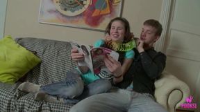 Milo P gets his shaft stroked by Samantha M, leading into hardcore reverse cowgirl riding followed by doggystyle penetration that builds to a massive facial cumshot covering her face!