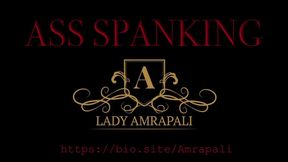 ASS SPANKING Total lenghts 7:56 minutes Spanking Cane Whipp Slave Bdsm Punishment  Lady Amrapali  Mistress Herrin Domina Femdom