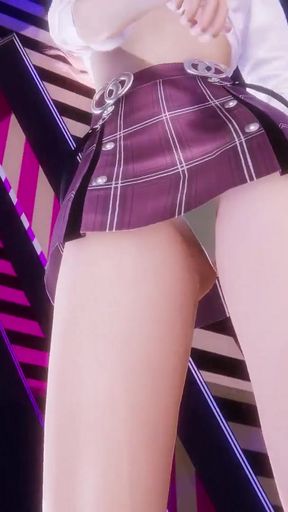 MMD NewJeans - ASAP - Seraphine Sexy Kpop Dance League of Legends Hentai Uncensored 4K 60FPS   Clip 2