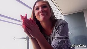 Ash-blonde Teenage 18+ April Aniston Luvs A Raunchy Assfuck Shagging