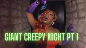 Giantess Crew – Giant Creepy Night PART 1 – Rose Mirandha, Lexi, Princess J