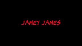 jamey janes swallows big cock at glory hole