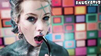 Doggy Ass Fucking with My Thick Metal Toy