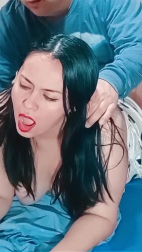 I Catch My Stepmother Ironing Clothes to Fuck