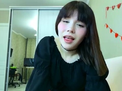 Cute Asian Chubby Teen Wild Dildo Masturbation