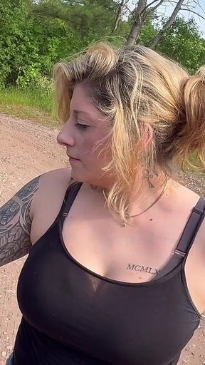 Jeep Creampie with Best Friend's Stepmom