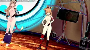 Keshas Wild MMD Ride – Genshin Girls Go Hard in Timber Fantasy